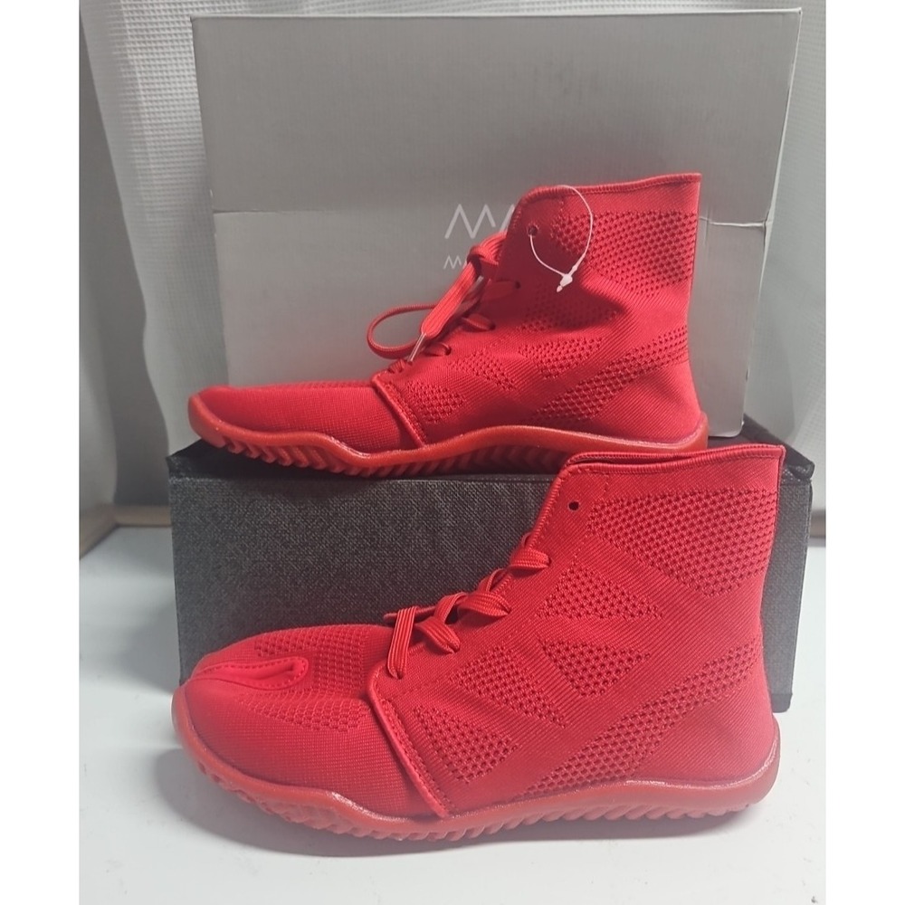Marugo Ninja Tabi Sports Jog II Shoes‎ Red lace up  woman US  7/ Men US 6